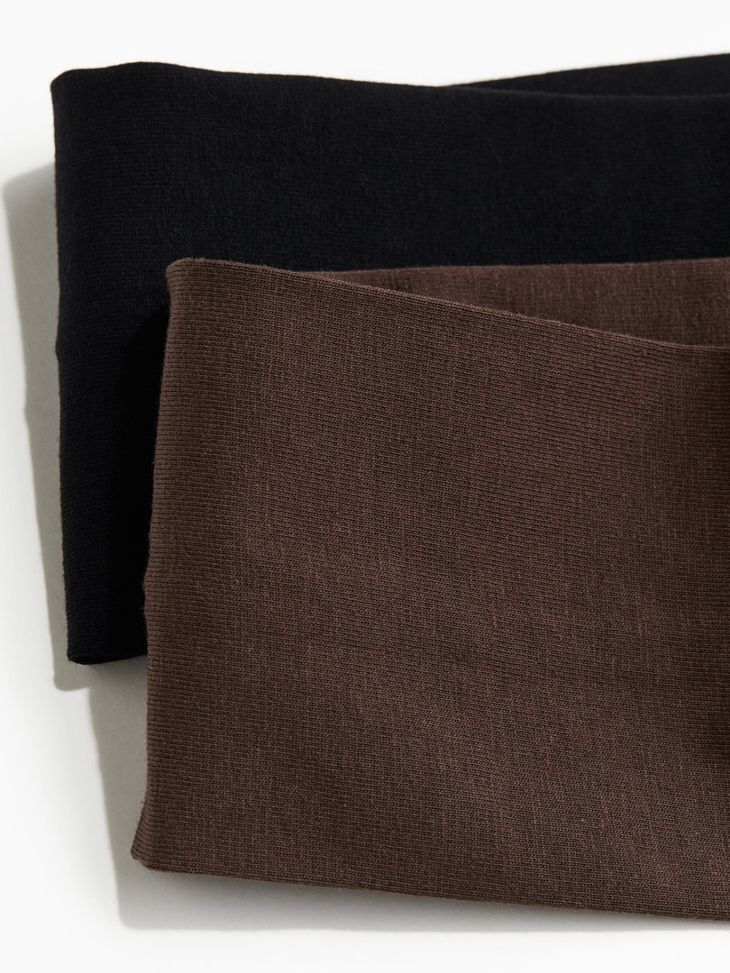 H&M 2-Pack Jersey Headbands